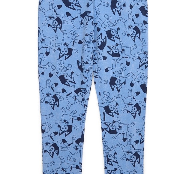 Girl’s Bluey Leggings in Vita Blue by BBC studios- little girls size L (10-12) - Picture 4 of 10
